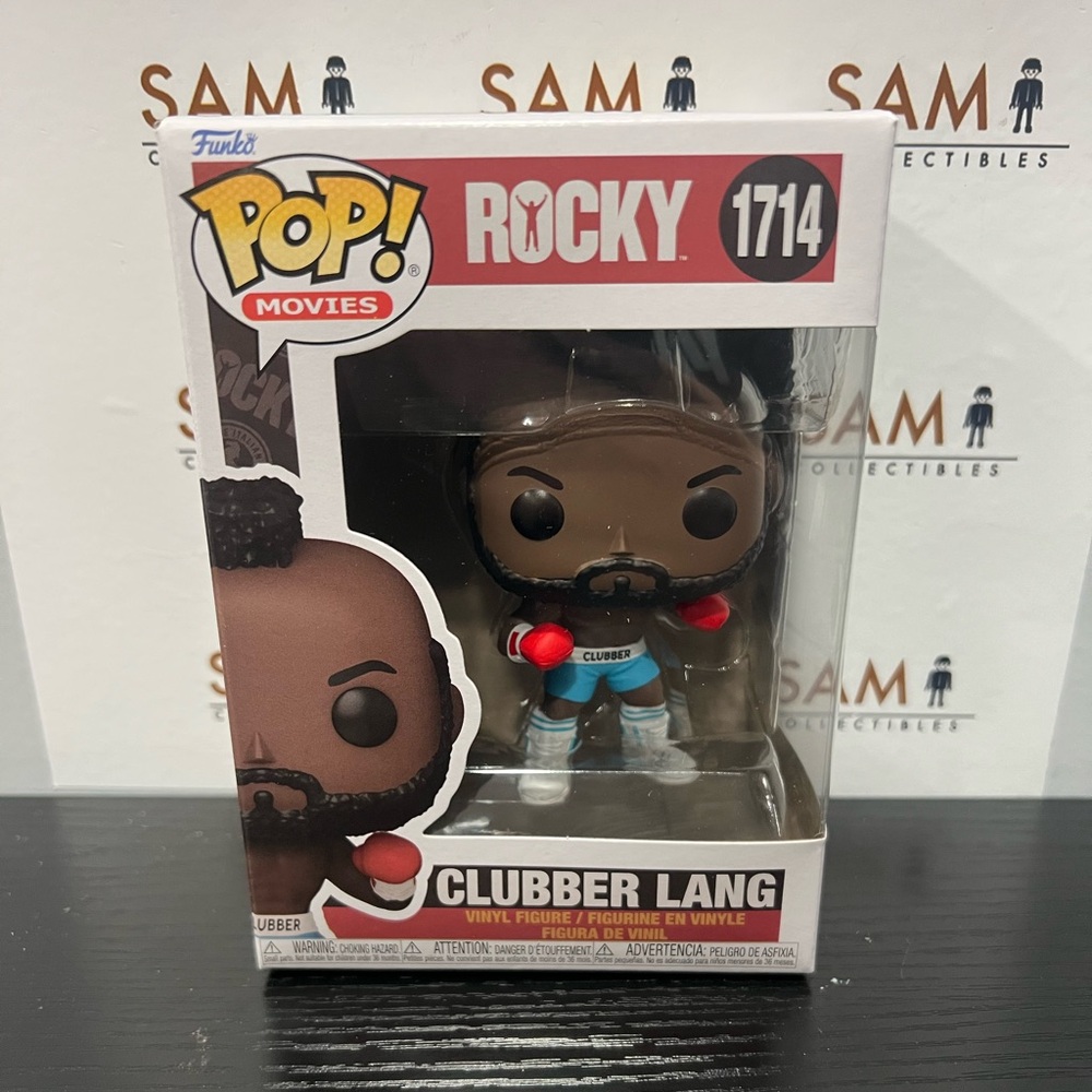 Funko Pop! Rocky III : Clubber Lang #1714 + Protector